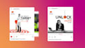 design scroll stopping social media designs