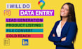 do 24 hours manual data entry, PDF conversion  and web scraping job