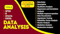 do econometrics  and statical data analysis, report by spss,r ,excel ,python