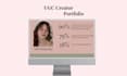 create your canva ugc creator portfolio website