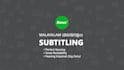 add precisely synced malayalam or english subtitles to your video