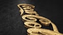 create 3d gold video intro logo animation