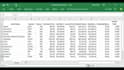 clean, format, merge, split excel data