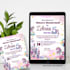 create birthday or event or  wedding  invite or flyer design