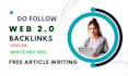 web 2 0 backlinks on unique domain