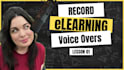 record a professional elearning voice over for your training