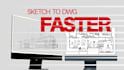 redraw your PDF or sketch into a clean autocad dwg