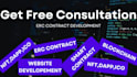 develop erc contract and website, erc721,bep20,erc404 ico, dex