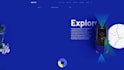 animated webflow website, 3d website animation using threejs, 3d webgl website
