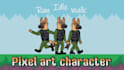 design characters for game and sprites animations