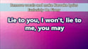 make karaoke lyrics video