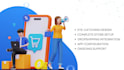 design stunning shopify website, shopify dropshipping store