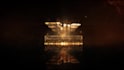 do gold fire logo reveal animation