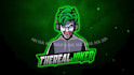 make cool animated stinger or transition screen for twitch or youtube channel