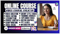 create a professional online video course, explainer video, ppt slide, and quiz
