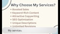 write amazon listing optimization, product listing description to boost sales