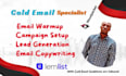 setup cold email campaign on woodpecker lemlist