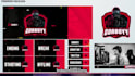design a twitch overlay, panels, offline screen and logo within 9 hours