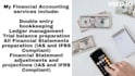 do financial and cost accounting projects