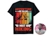do custom hiking adventure t shirt design