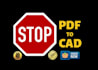 do professional PDF, sketch, blueprint to cad conversion and redrawing