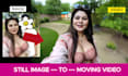 turn any of your still pictures into animate or moving video