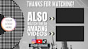 make youtube outro, end screen, end card screen