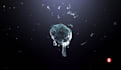 water splash logo reveal