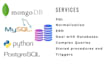 write any database queries, design  normalize erd , olap to oltp , bigquery