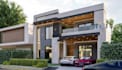 do realistic render for house, commercial exterior