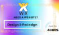 design or redesign wix website or wix landing page