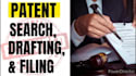 do patent search,  patent drafting and filing