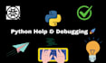 help you solve python problems and provide explanations