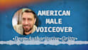 record a professional american male voice over for you