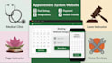 design a professional booking website for service providers