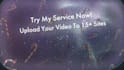 manually upload your video to 15 sharing sites