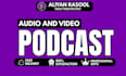 do professionally podcast video editing