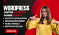 do a wordpress website elearning website elearning lms wordpress website