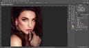 retouch your image using frequency separation dodge and burn