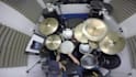 record commercial rock drums using 18 mics