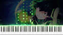 make reactive piano visualizer video