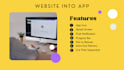 convert website into app
