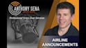 record an airliner style announcement