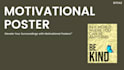 create outstanding motivational poster design