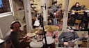 record drums and percussion