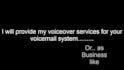 record a voicemail, ivr, avr voiceover message today