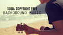provide 1500 plus copyright free background music tracks