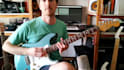 record a rhythm funky guitar on your song