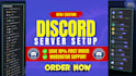 be your discord server specialist and community moderator