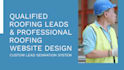 create high converting roofing website sales funnel for roofing leads generation
